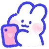 Sticker 🤳 mongmong (@dasai_dazai)