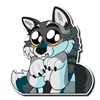 Telegram sticker 🥹 Tryst Wolf