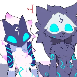 Telegram sticker ☺️ Kindred / Bye Bye Kitty
