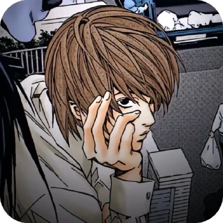 Telegram sticker 🫥 Light