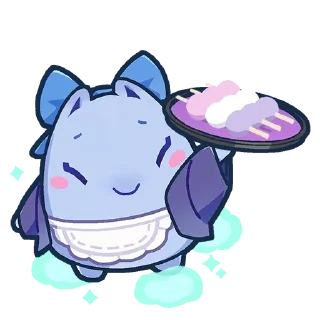 Telegram sticker 😋 Genshin WeChat P6 @keiriststicks