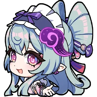 Telegram sticker 🙂 Genshin WeChat P6 @keiriststicks