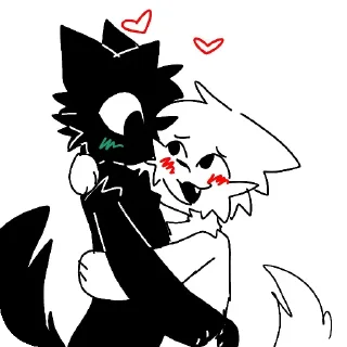 Telegram sticker 👍 Фурри фембои