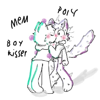 Video sticker 🧸 Фурри фембои