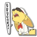 Telegram stiker 😫 Axel Sparkster