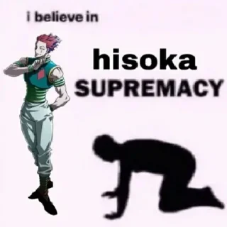 Sticker 🤩 Daddy Hisoka