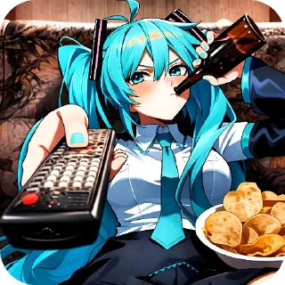 Телеграм стикер 🤪 Hatsune Miku @Rucodellllstick