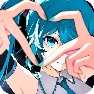 Video sticker 🫶 Hatsune Miku @Rucodellllstick