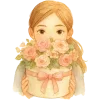 Sticker 🤩 Love for flowers f...