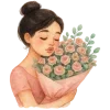 Video sticker 🤩 Love for flowers f...