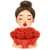 Video sticker 🤩 Love for flowers f...