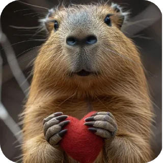 Telegram sticker 🐦 Capivara by: @Sentenciou