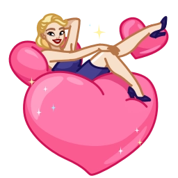 Telegram sticker 💕 Cutie Madeline ( @ Cutyemadeli :: @fStikBot
