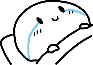 Telegram sticker 😭 江南卤厨   @jiangnanluchu88