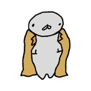 Telegram sticker ⭐ 선선한날 헐랭이물개 @moe_sticker_bot