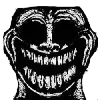 Sticker 👹 Troll Face  ( @becoaum )       . @TgEmojis_bot