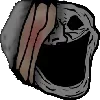 Sticker 👹 Troll Face  ( @becoaum )       . @TgEmojis_bot