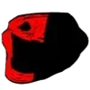 Sticker 👹 Troll Face  ( @becoaum )       . @TgEmojis_bot