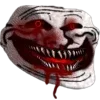 Sticker 🤩 Troll Face  ( @becoaum )       . @TgEmojis_bot