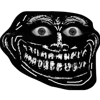 Sticker 👹 Troll Face  ( @becoaum )       . @TgEmojis_bot