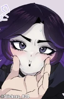 Telegram stiker 🌟 Альтушка для Скуфа 18+ @Stickers_R34