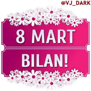 Video sticker 🌸 3D UZBEK SMILES by @VJ_DARK)