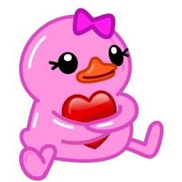 Telegram sticker 🎁 Utya Loves NFT concept (@DMJ_Stickers)