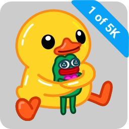 Telegram sticker 🎁 Utya Loves NFT concept (@DMJ_Stickers)