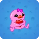 Video sticker 🎁 Utya Loves NFT concept (@DMJ_Stickers)