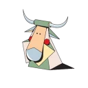 Telegram sticker 🐄 @hovert9