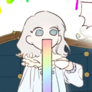 Telegram sticker 🌈 Dahlia @zeepacks