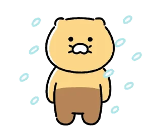 Telegram sticker 💬 읏추추 춘식이! By @KakaoEmoticon)