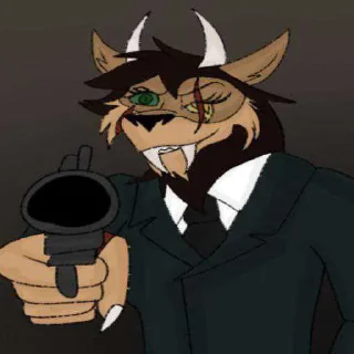 Sticker 🔫 Kaibeta Takahashi ➡️ @Ctikerubot