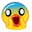 Video sticker 😱 Full Duck's Emoji