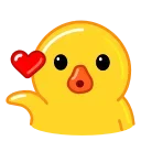 Video sticker 😘 Full Duck's Emoji