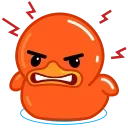 Video sticker 😡 Full Duck's Emoji