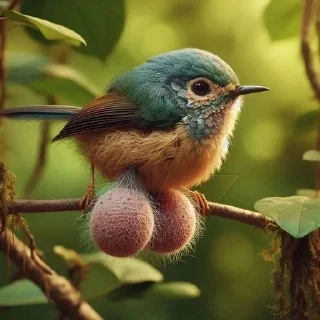 Telegram sticker 🌟 Мадагаскарский яйценосный дрозд