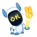Telegram sticker 👌 R2-DOG2