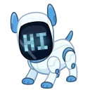 Telegram sticker 👋 R2-DOG2