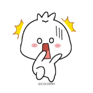 Video sticker 😱 Chubby Bao-😋@MochaStickers