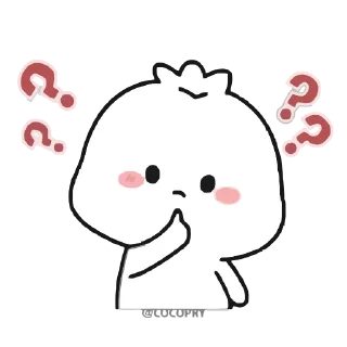 Telegram sticker 🤔 Chubby Bao-😋@MochaStickers