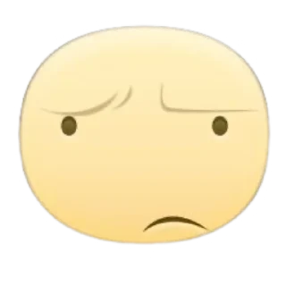 Telegram sticker 😟 емодзі:3