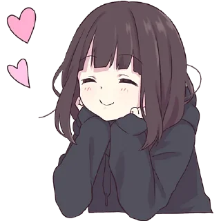 Telegram sticker 🥰 Куруми-чан @Nyasticks