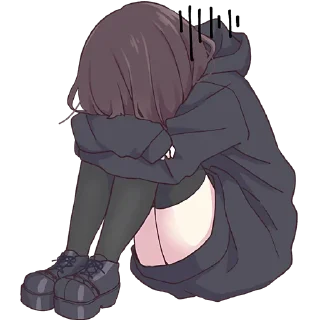 Telegram sticker 😣 Куруми-чан @Nyasticks