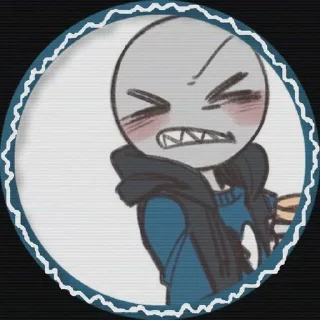 Telegram sticker 😣 для ревнивых няшек<3