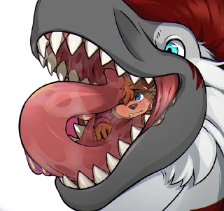 Telegram sticker 🦕 SeanOttery Vore