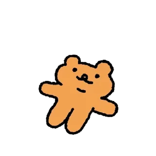 Video sticker 💬 베어꾸로 말하라꾸 6 By @KakaoEmoticon