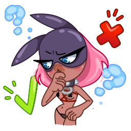 Telegram sticker ❔ 😏 @DalamWorld 😏
💙 Femdom Misstress 💙