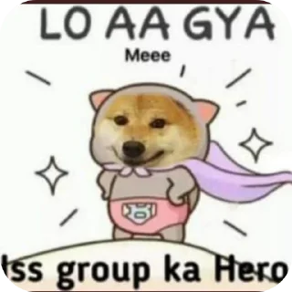 Telegram sticker 🐶 TAGRA_GAMER KA STICKER PACK 💀