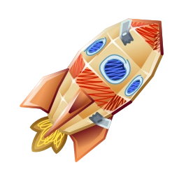 Sticker 🚀 Stellar Rocket
